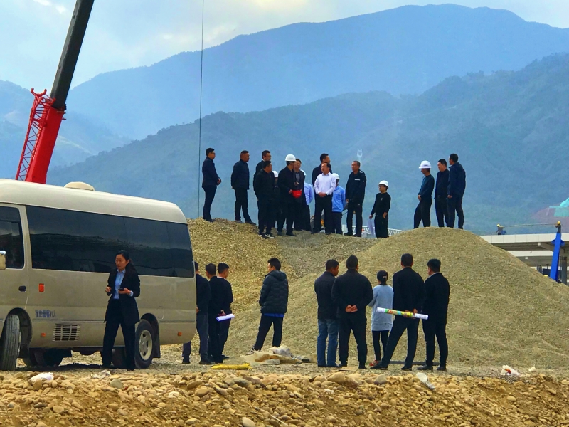 西昌項目——市領(lǐng)導(dǎo)視察